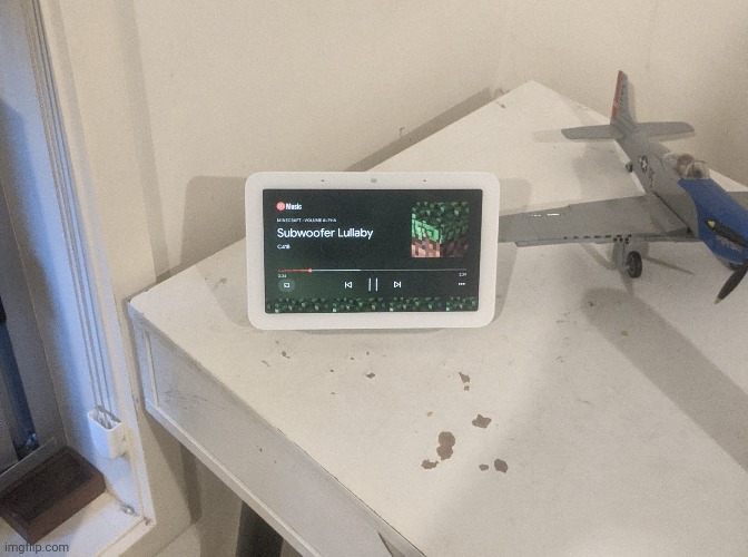 What I'm listening to while I clean my room | made w/ Imgflip meme maker