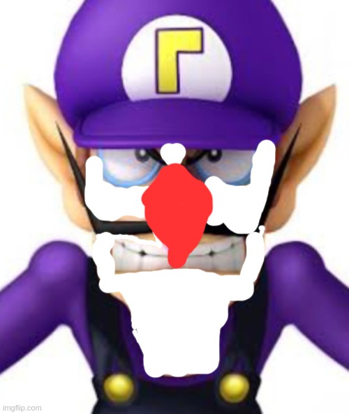 waluigi the snowflake | image tagged in waluigi facing front | made w/ Imgflip meme maker