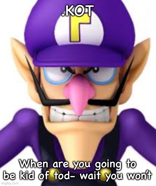 Waluigi facing front - Imgflip