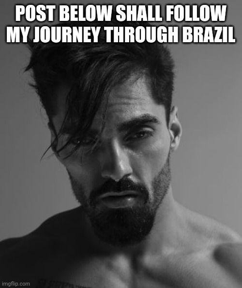 POST BELOW SHALL FOLLOW MY JOURNEY THROUGH BRAZIL | made w/ Imgflip meme maker