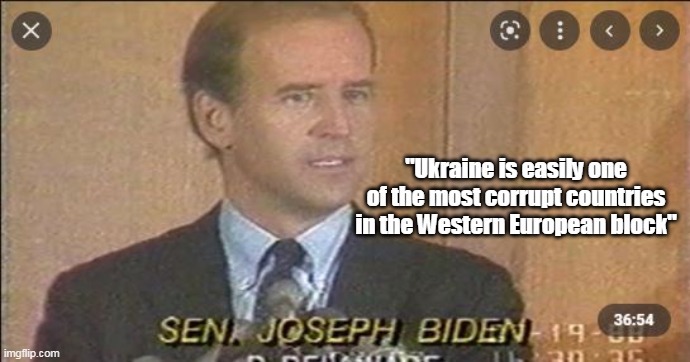 "Ukraine is easily one of the most corrupt countries in the Western European block" | made w/ Imgflip meme maker