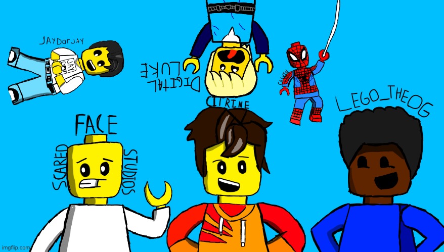 The lego animators | made w/ Imgflip meme maker