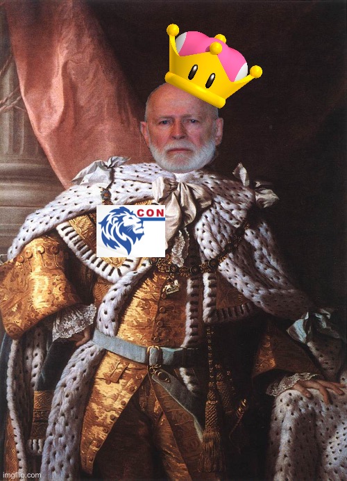 King George III | image tagged in king george iii | made w/ Imgflip meme maker