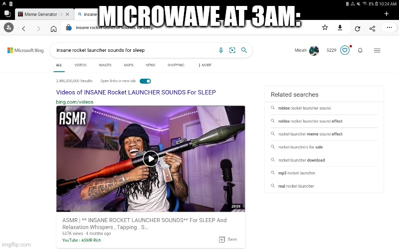 MICROWAVE AT 3AM: | image tagged in funny | made w/ Imgflip meme maker