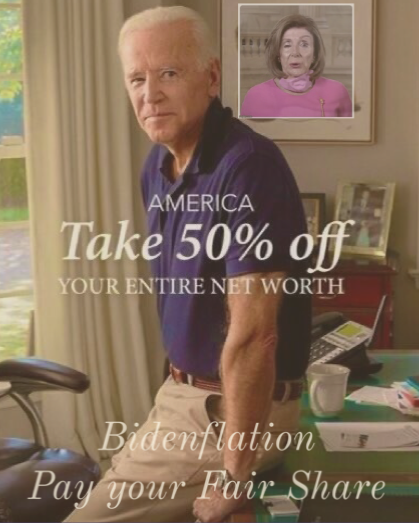 Bidenflation Blank Meme Template