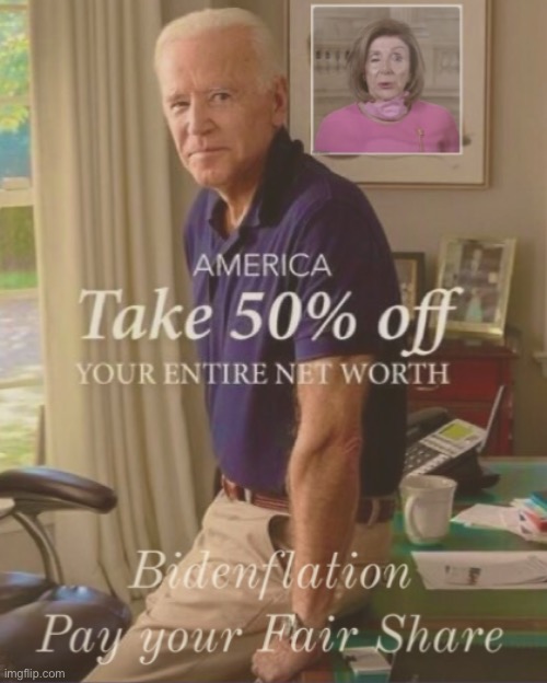 Democrats destroying retirement | image tagged in bidenflation,memes,funny | made w/ Imgflip meme maker