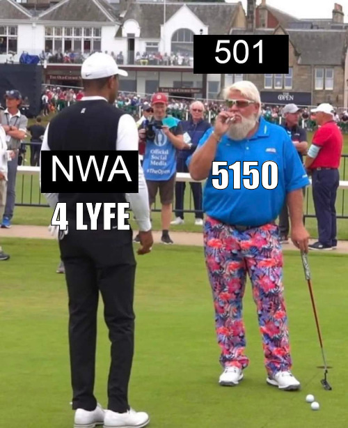 WE GO FOR THE NORM! | 5150; 4 LYFE | image tagged in jon daly arkansas,meme | made w/ Imgflip meme maker