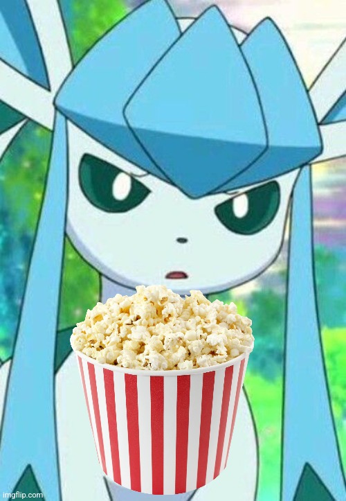 Glaceon confused | image tagged in glaceon confused | made w/ Imgflip meme maker
