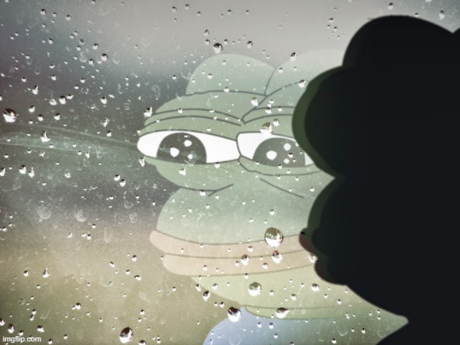 sad pepe | image tagged in sad pepe | made w/ Imgflip meme maker