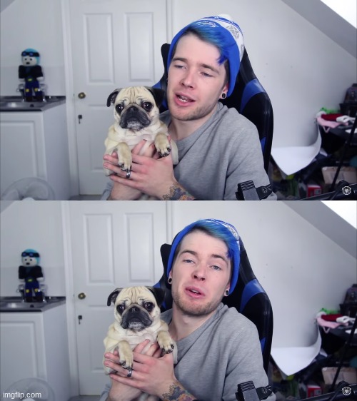 DanTDM and Darcie Template | made w/ Imgflip meme maker