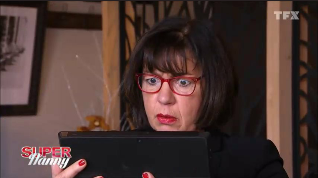 Super Nanny Reacting Blank Meme Template