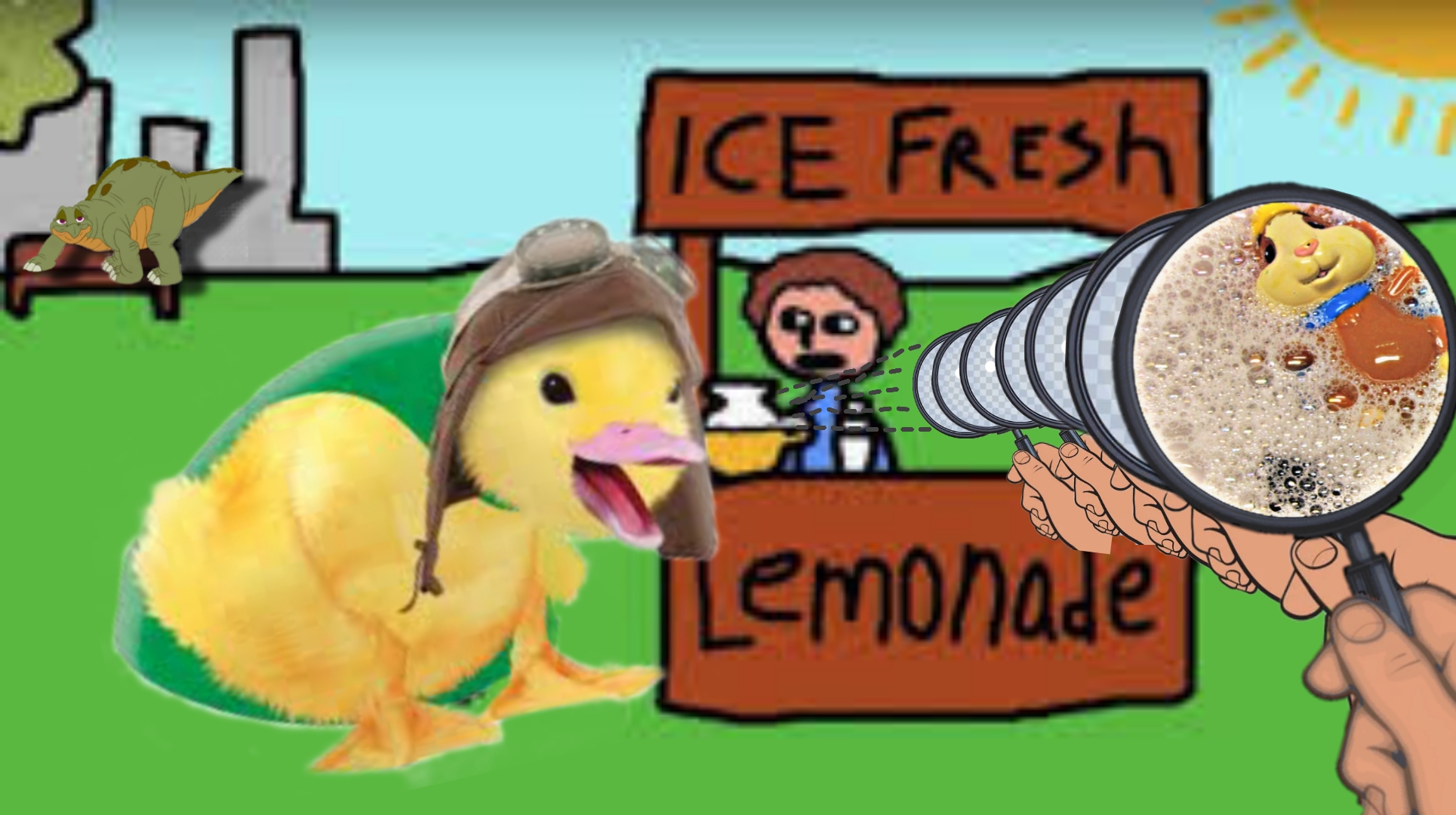 High Quality Wonderpets Spiked Lemonade Blank Meme Template