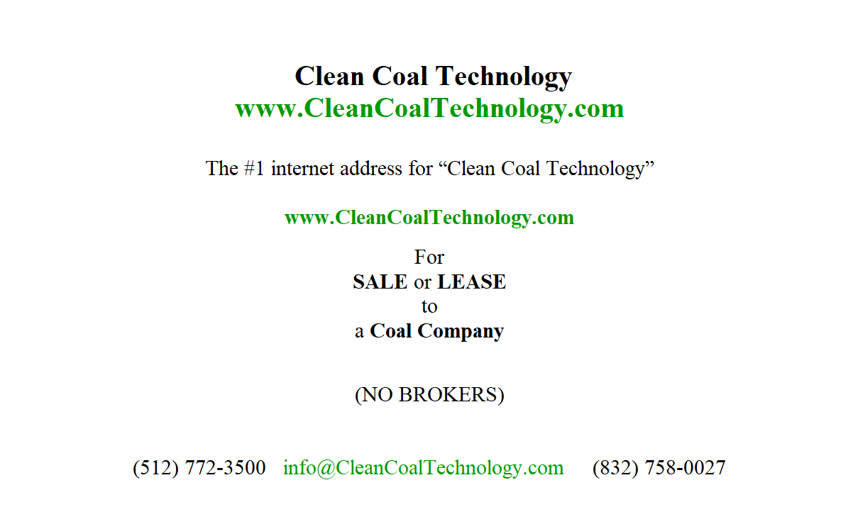 Clean Coal Technology Blank Meme Template