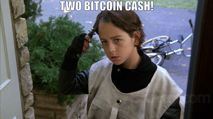 I WANT SOME OF THAT NEW MONEY WITH INTREST! | TWO BITCOIN CASH! | image tagged in 2 dollars,meme | made w/ Imgflip meme maker