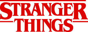 High Quality Stranger Things Logo Transparent Blank Meme Template