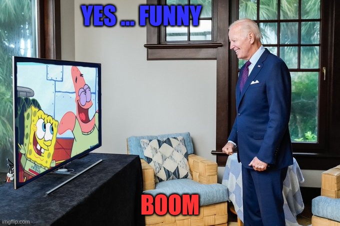 YES ... FUNNY; BOOM | image tagged in booty,evil cows | made w/ Imgflip meme maker