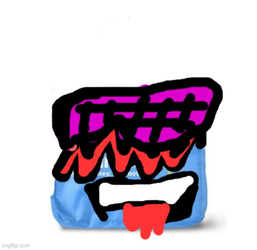 image tagged in walmart bag | made w/ Imgflip meme maker