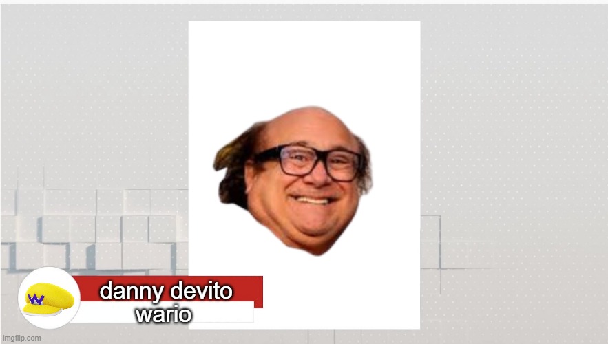 my casting choices for the super mario bros movie 2 part 1 | danny devito; wario | image tagged in blank mario movie cast,danny devito,wario,casting | made w/ Imgflip meme maker