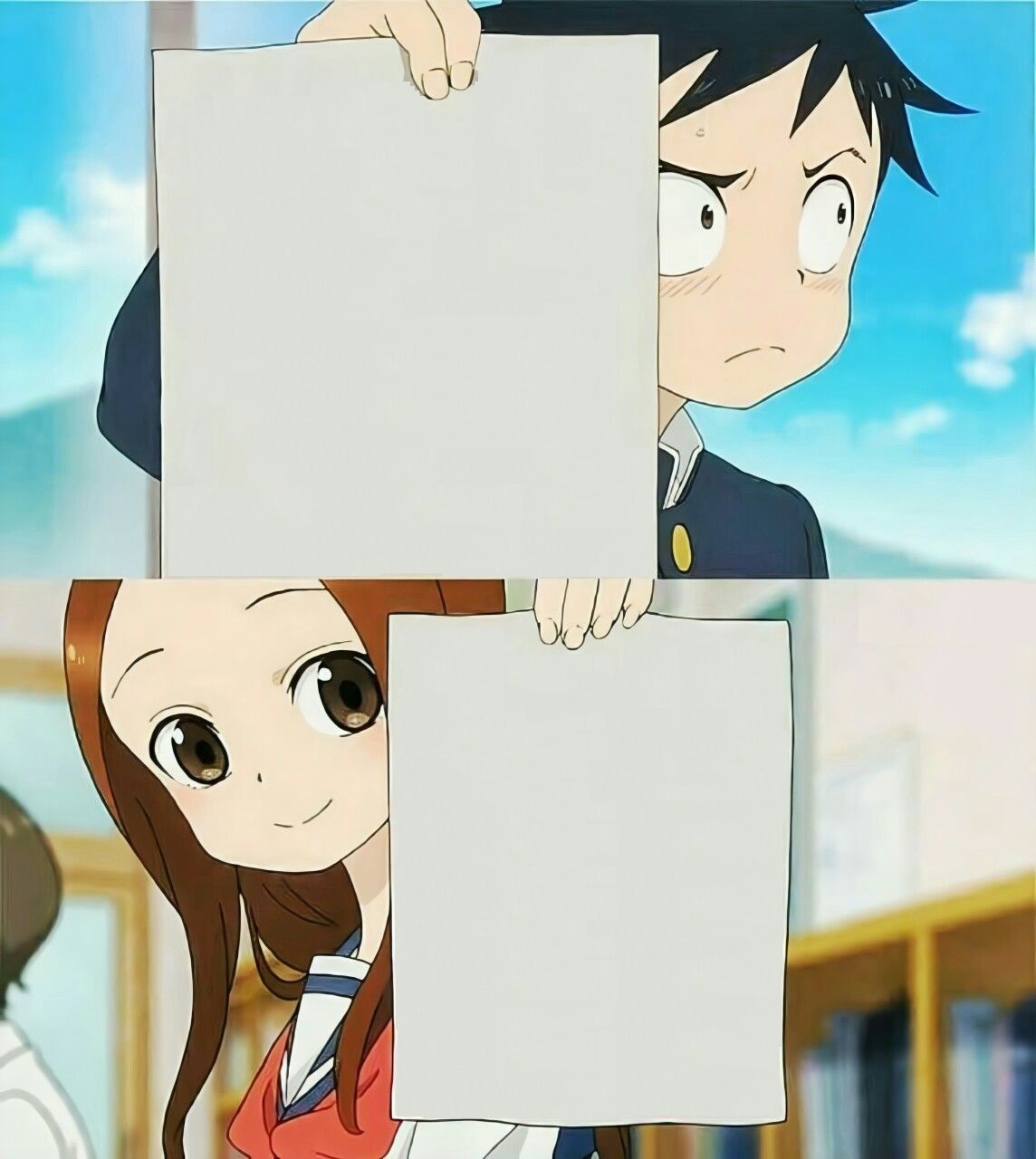 Waifu Blank Meme Template