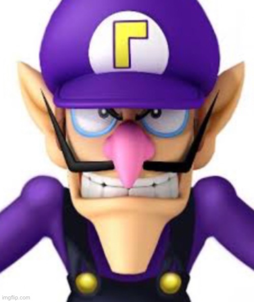 image tagged in waluigi facing front | made w/ Imgflip meme maker