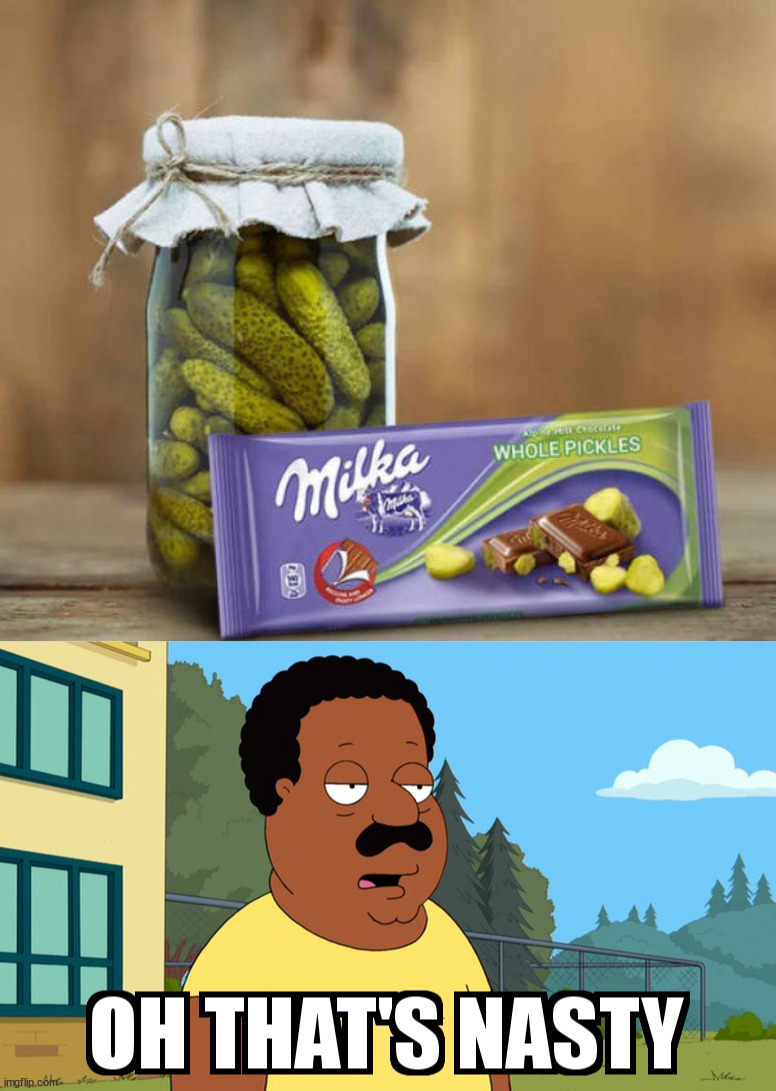 image tagged in cleveland brown oh that's nasty,fake | made w/ Imgflip meme maker