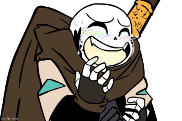 Laughing Ink Sans | image tagged in laughing ink sans | made w/ Imgflip meme maker