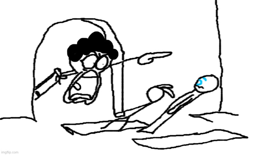 Carlos yelling at Bunni and Shady | image tagged in carlos yelling at bunni and shady | made w/ Imgflip meme maker