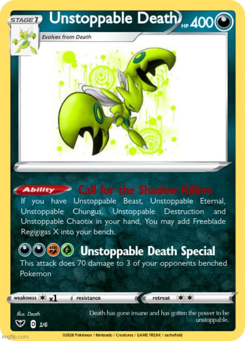 Finally: a Death card! | made w/ Imgflip meme maker