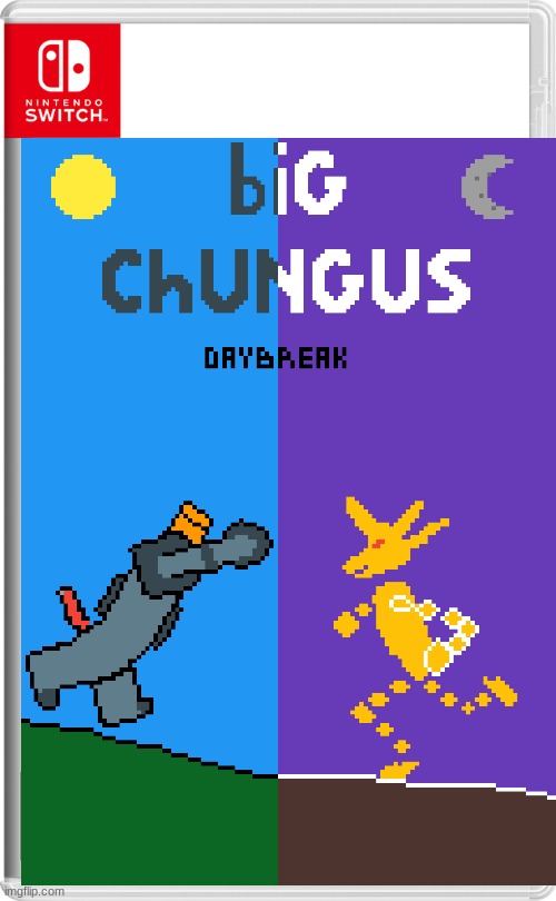 Big Chungus: Daybreak. Coming in 2023! | image tagged in pokemon | made w/ Imgflip meme maker