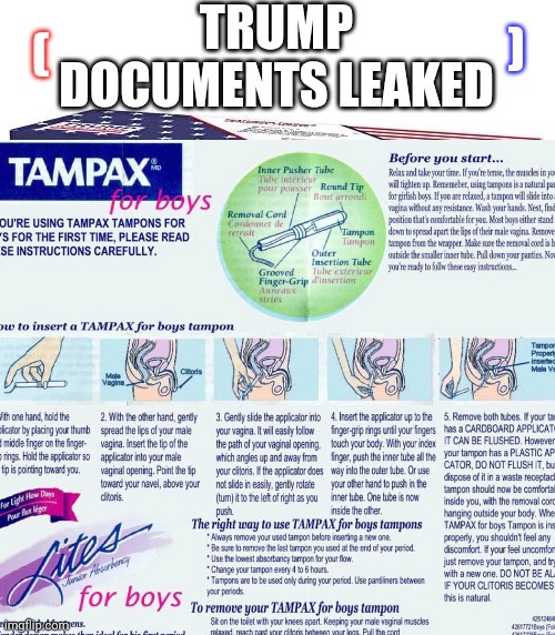 Trump Documents leaked | image tagged in donald trump derp,trump derangement syndrome,trump documents leaked,repost,rude tampons stuck up bitches,oh wow doughnuts | made w/ Imgflip meme maker