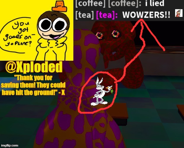 xploded temp thanks lunambi | image tagged in xploded temp thanks lunambi | made w/ Imgflip meme maker