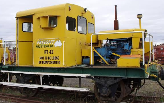 Rail tractor Blank Meme Template