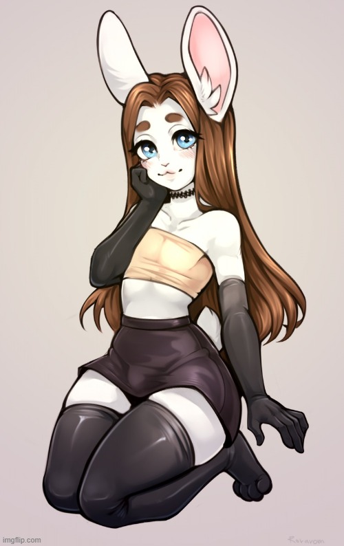 By Rorarom | image tagged in furry,femboy,cute,adorable,latex | made w/ Imgflip meme maker