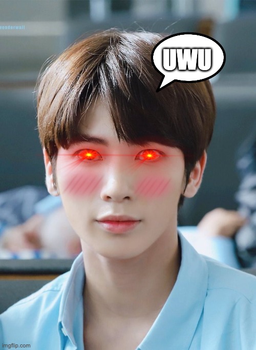taehyun ? | UWU | image tagged in yawn | made w/ Imgflip meme maker