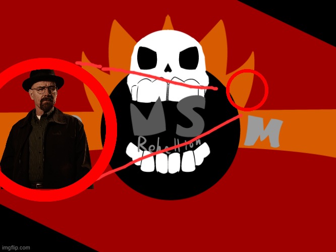 REAL (low quality) | image tagged in msmg rebellion flag | made w/ Imgflip meme maker