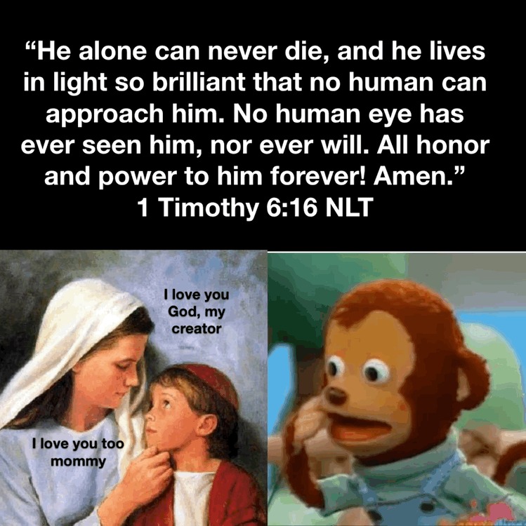 Jesus is not God Blank Meme Template