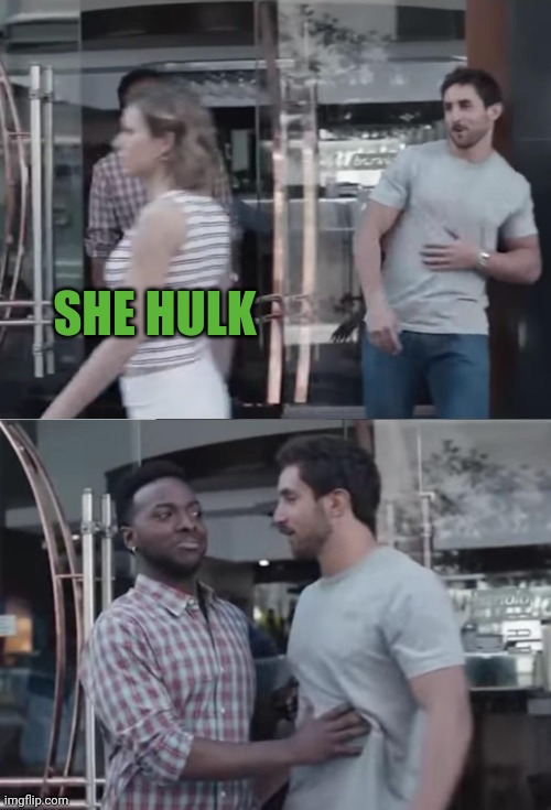 Don't do it | SHE HULK | image tagged in bro not cool,hulk,disney | made w/ Imgflip meme maker