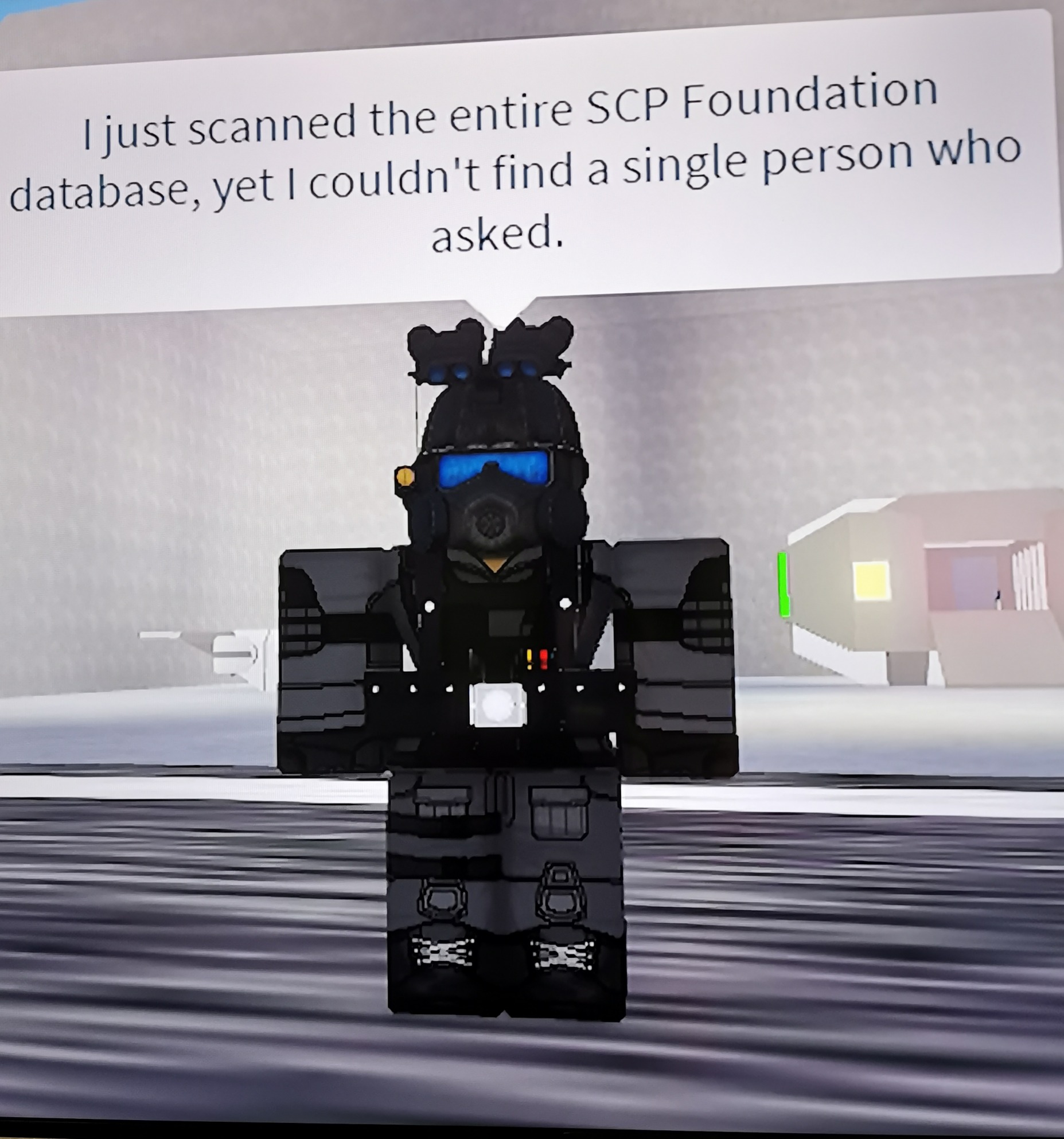 I just scanned the entire SCP Foundation database, Blank Meme Template