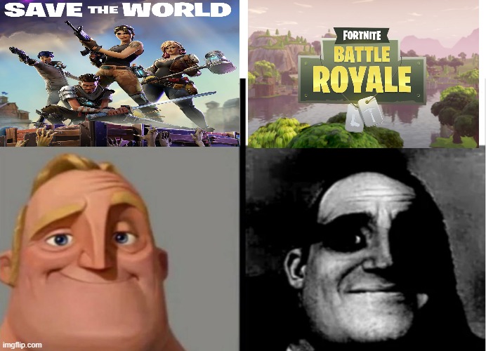 fortnite before and after | image tagged in teacher's copy | made w/ Imgflip meme maker