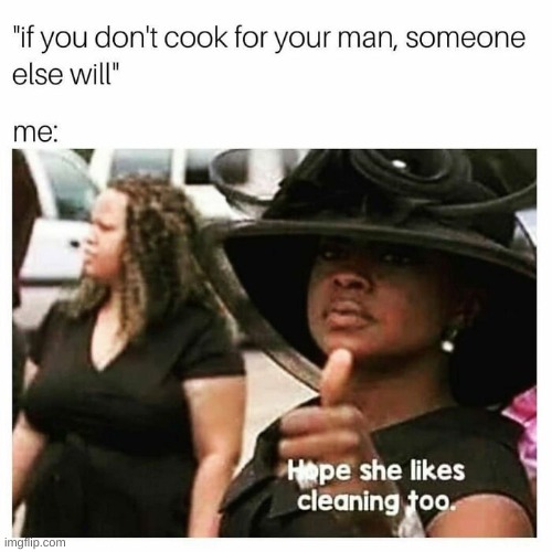 her favorite food is blood sausage, good luck ( | made w/ Imgflip meme maker