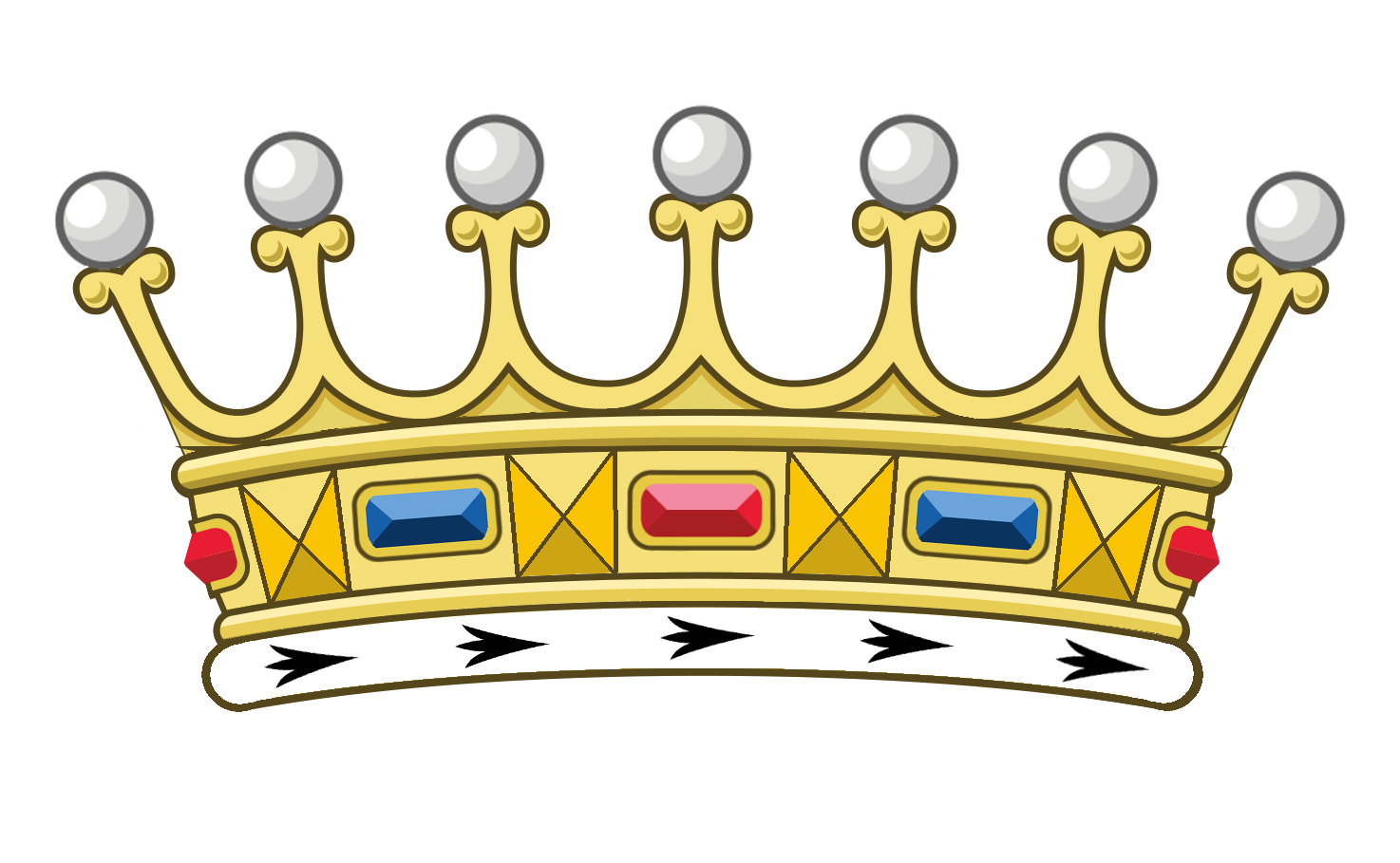 A random crown Blank Meme Template