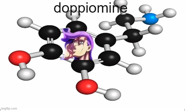 Doppiomine is a medication form of a substance that occurs naturally in the body. It works by improving the pumping strength of  | doppiomine | image tagged in jojo's bizarre adventure,jojo,jjba,doppio,cursed,cursed image | made w/ Imgflip meme maker