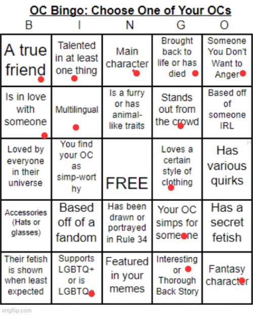 Sammy | image tagged in jer-sama's oc bingo | made w/ Imgflip meme maker