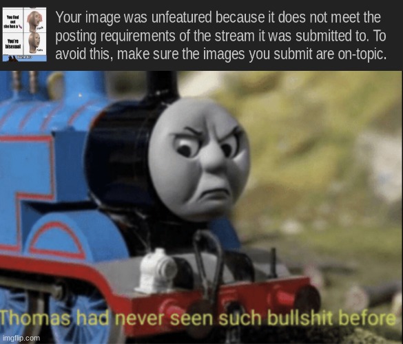 How is this "off topic"? | made w/ Imgflip meme maker