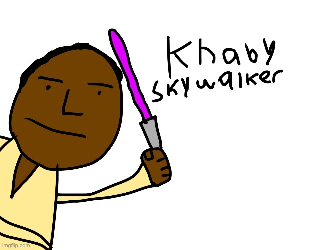 Khaby skywalker has joined the force | image tagged in khaby lame meme | made w/ Imgflip meme maker