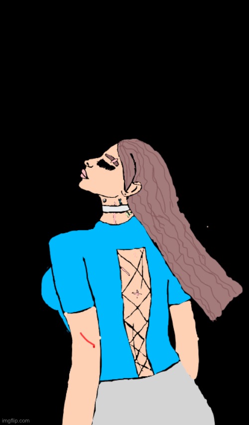 Who wants to draw her in their own style? | made w/ Imgflip meme maker