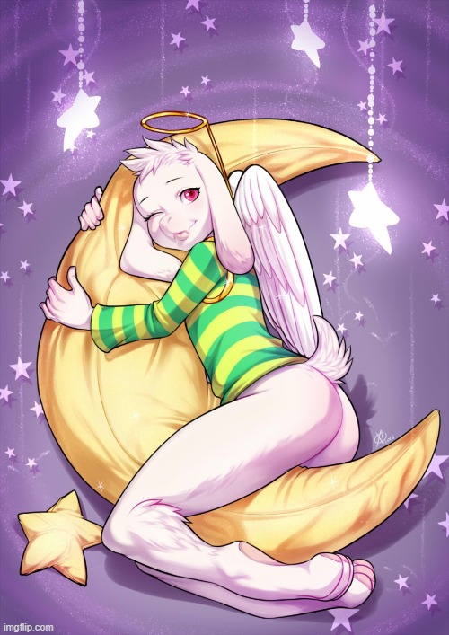 By alanscampos | image tagged in furry,femboy,adorable,asriel,undertale,dat ass | made w/ Imgflip meme maker