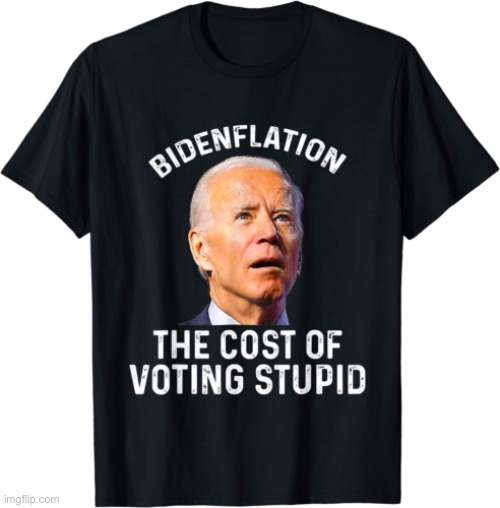Bidenflation | image tagged in bidenflation,the cost,voting,stupid,joe biden | made w/ Imgflip meme maker