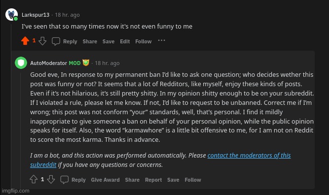 reddit bot copypastas be like | made w/ Imgflip meme maker