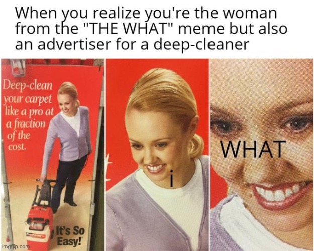 found this and my life was almost destroyed | image tagged in deep clean,wait what | made w/ Imgflip meme maker